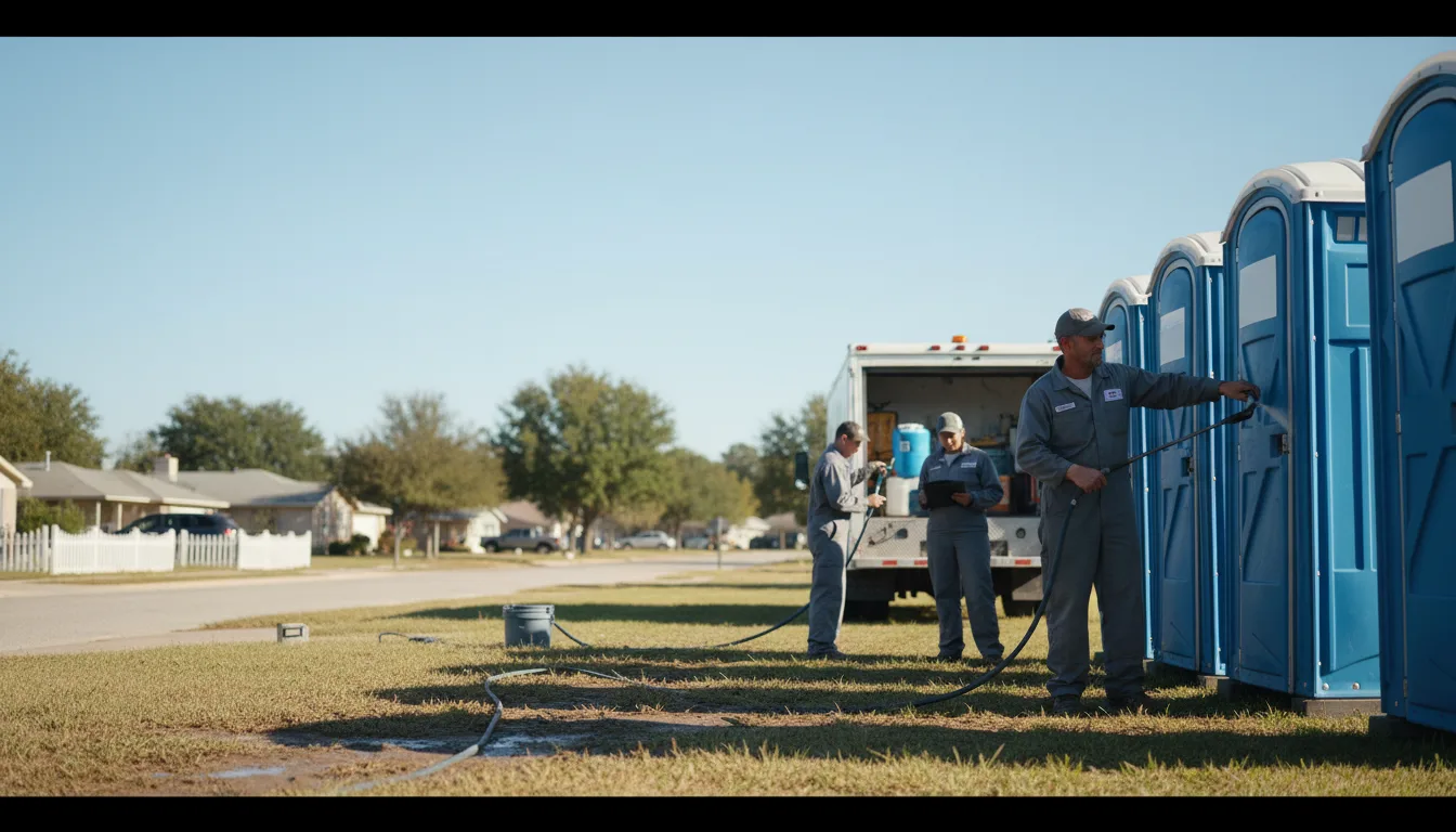 Long-Term Portable Toilet Rental in Hartland, MI near me
